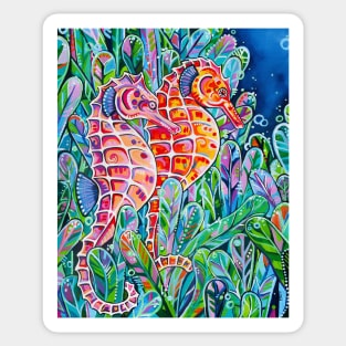 Seahorses Sticker